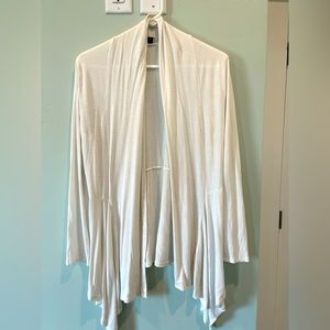 June K M/L White Cardigan